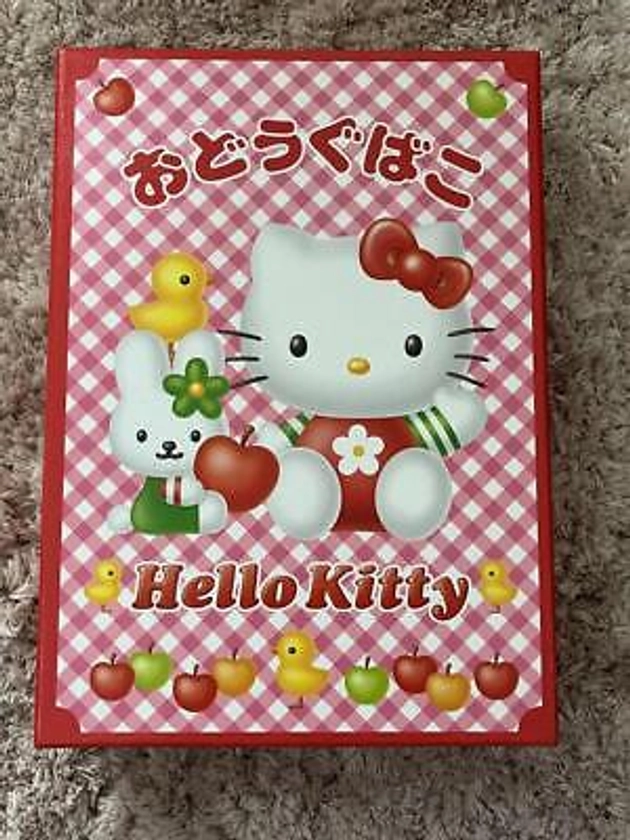 Hello Kitty Toolbox Stationery Set Retro Rare Sanrio Collection Japan