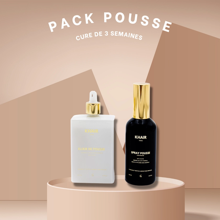 Pack pousse - Khair Paris