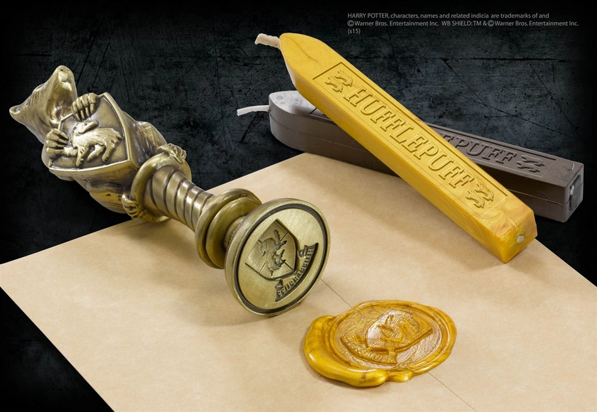 Hufflepuff Wax Seal — The Noble Collection UK