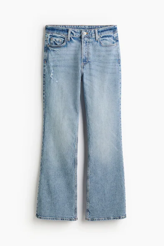 Petite Fit Bootcut High Jeans