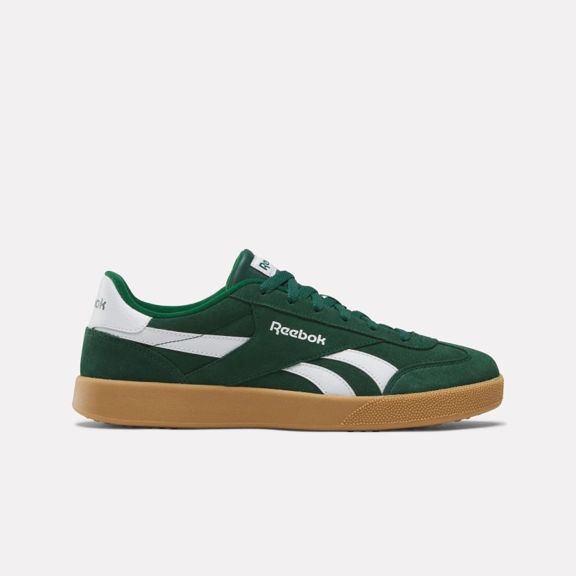 Baskets Reebok Smash Edge en Dark Green/White/Gum | Reebok Officiel FR