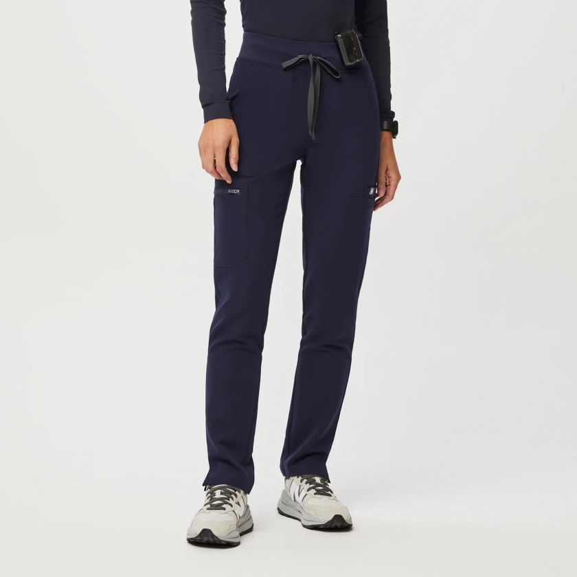 Women’s High Waisted Yola Skinny Scrub Pants™ - Navy · FIGS