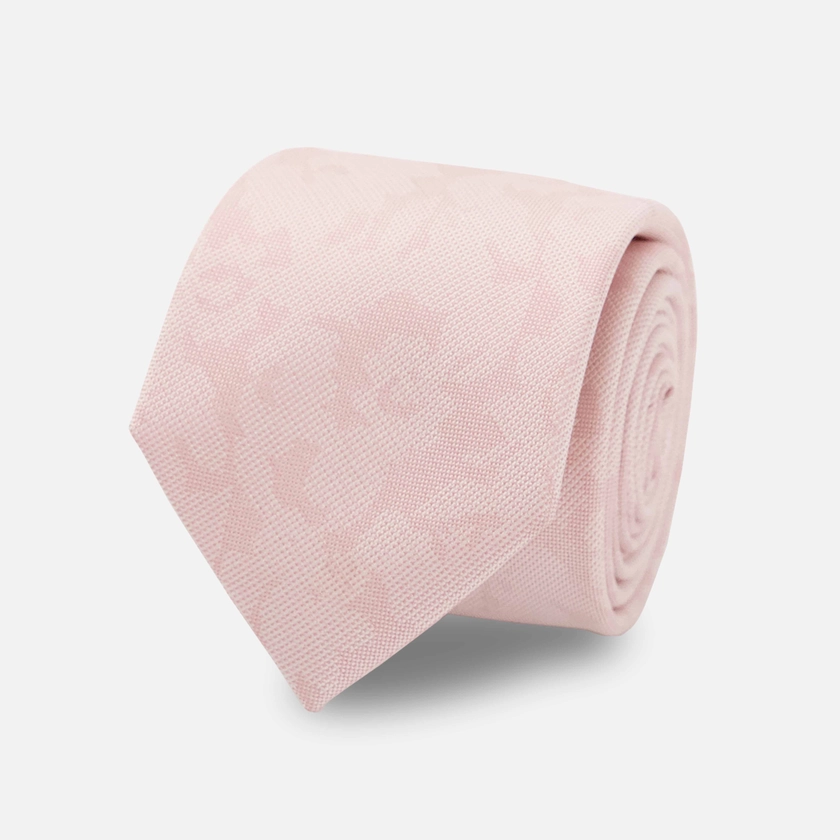 Refinado Floral Blush Pink Tie | Silk Ties | Tie Bar