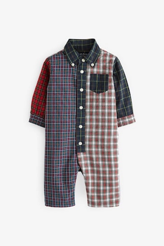 Buy Polo Ralph Lauren Baby Red Fun Checked Shirt Romper from the Next UK online shop