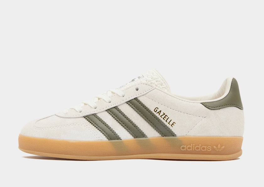 White adidas Originals Gazelle Indoor Women's | JD Sports UK 