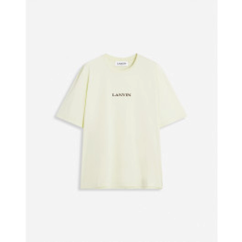 T-SHIRT CLASSIQUE BRODÉ LANVIN