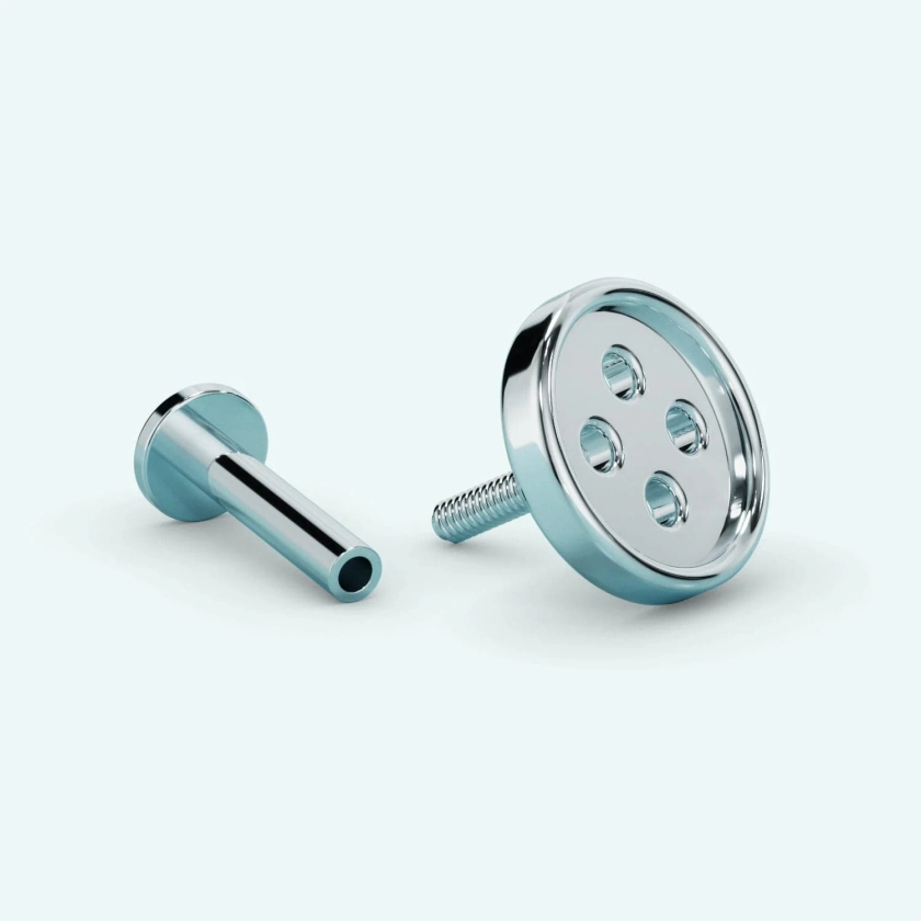 Button Stud Earring | STUDIOCULT | Shop Now ↯