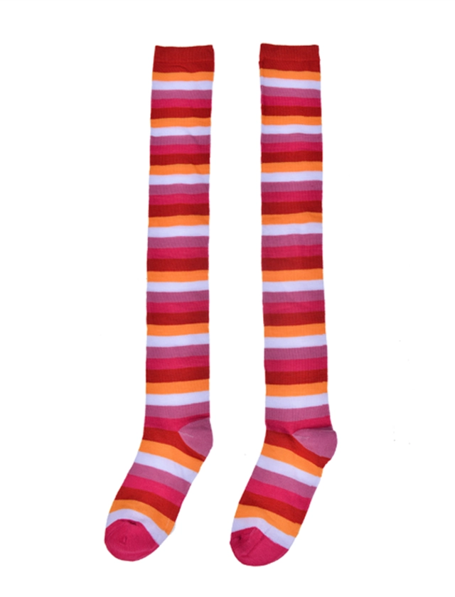 Lesbian Pride Rainbow Hold-up Stockings / Socks - THE PRIDE SHOP ®