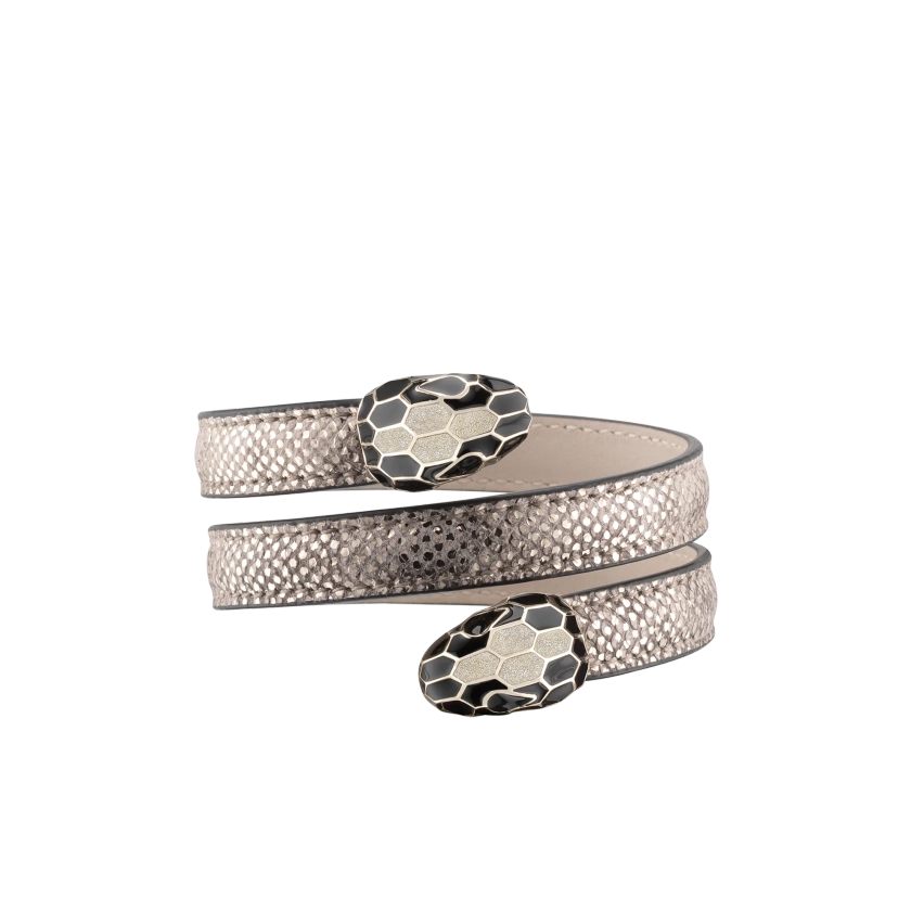 Serpenti Forever Leather Bracelet