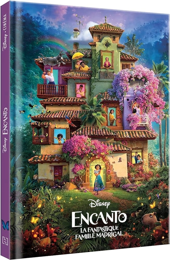 Amazon.fr - ENCANTO, LA FANTASTIQUE FAMILLE MADRIGAL - Disney Cinéma - L'histoire du film - Disney (Language French) - COLLECTIF - Livres