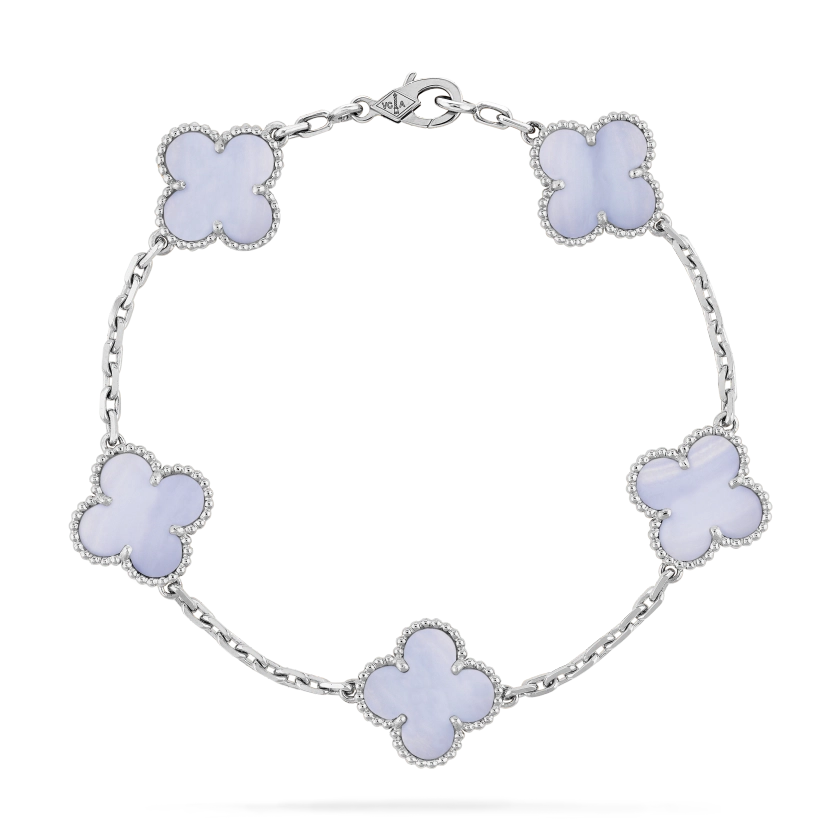Vintage Alhambra bracelet, 5 motifs - VCARD34700 - Van Cleef & Arpels