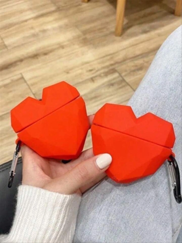 Heart Shaped Case Compatible With AirPods
