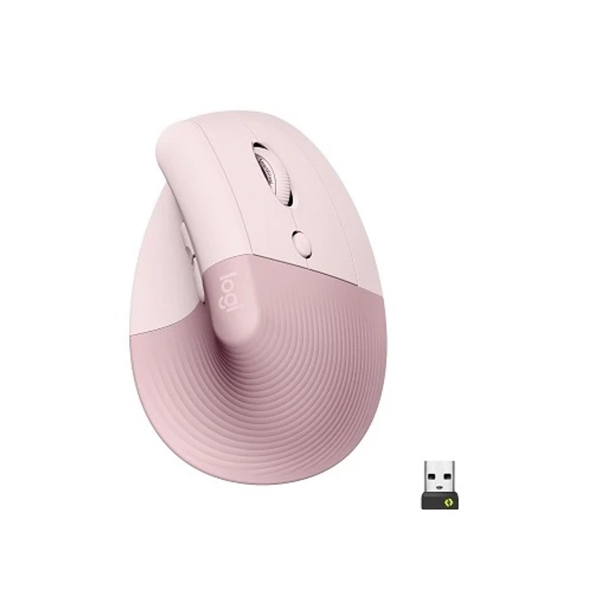 Logitech Lift Ergo Mouse - Rose | Dell USA