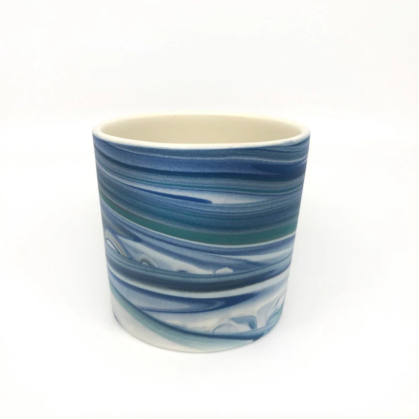 Ocean Strata Tumbler – Forest Ceramic Co.