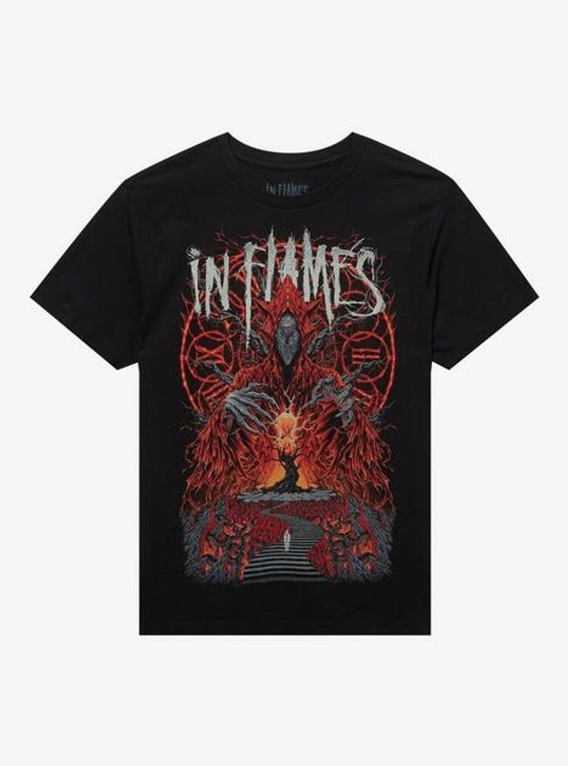 In Flames Demon Tree Of Death T-Shirt | Hot Topic