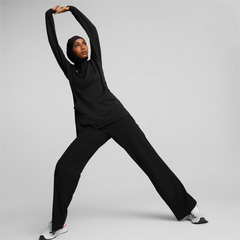 Sweat d’entraînement à capuche Modest Activewear Femme | black | PUMA