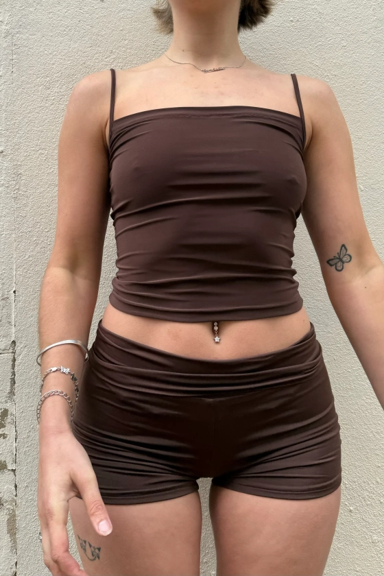 The Slinky cami - brown