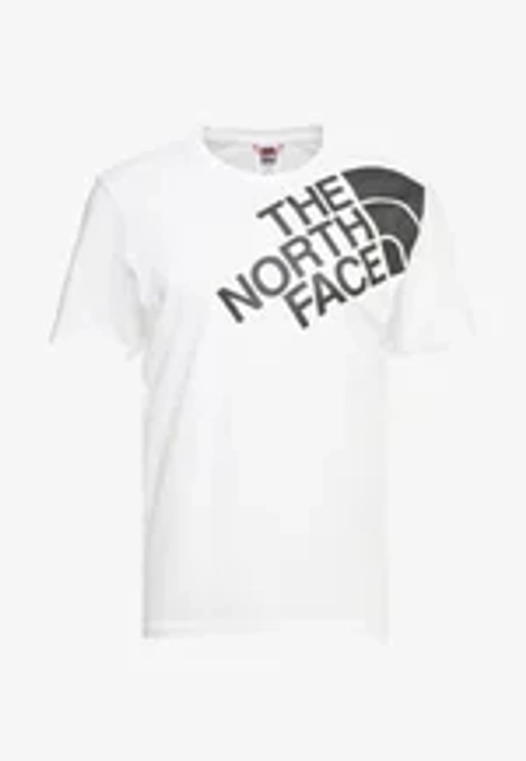 The North Face SHOULDER LOGO TEE - T-shirt imprimé - tnf white/blanc - ZALANDO.FR