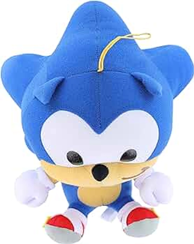 Great Eastern Entertainment Sonic The Hedgehog -SD Sonic Sitting Plush 7", Multi-Colored
