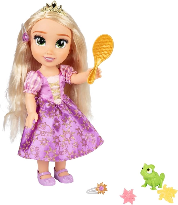 Disney Princesse Mon Amie Poupée Chantante Raiponce 35cm Musicale avec Accessoires, Parfait pour Les Enfants à partir de 3 Ans : Amazon.fr: Jeux et Jouets