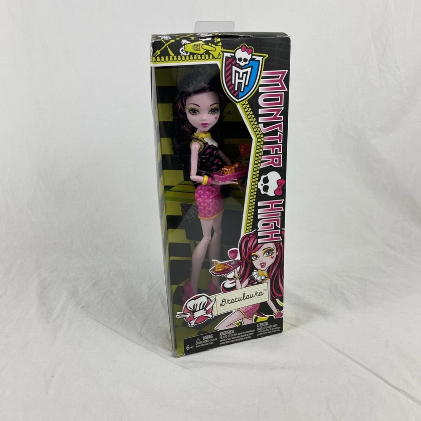 Mattel Monster High Creepateria Draculaura Doll 2013 #BJM19 NIB