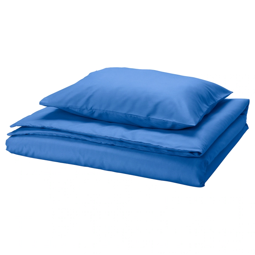 PILTANDVINGE Bettwäsche-Set, 2-teilig, blau, 150x200/50x60 cm - IKEA Österreich