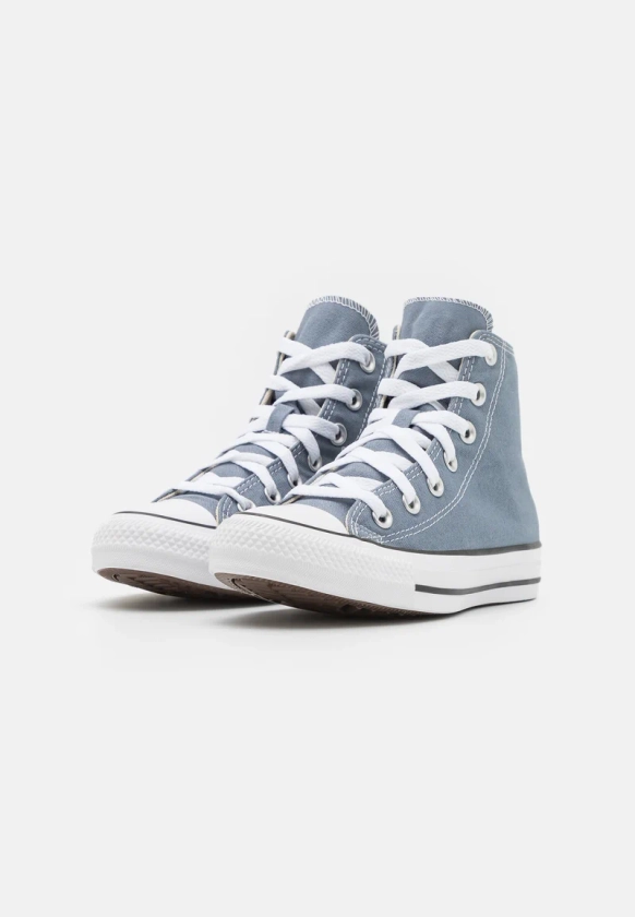 Converse CHUCK TAYLOR ALL STAR UNISEX - Sneakers hoog - lunar grey/lichtblauw - Zalando.nl