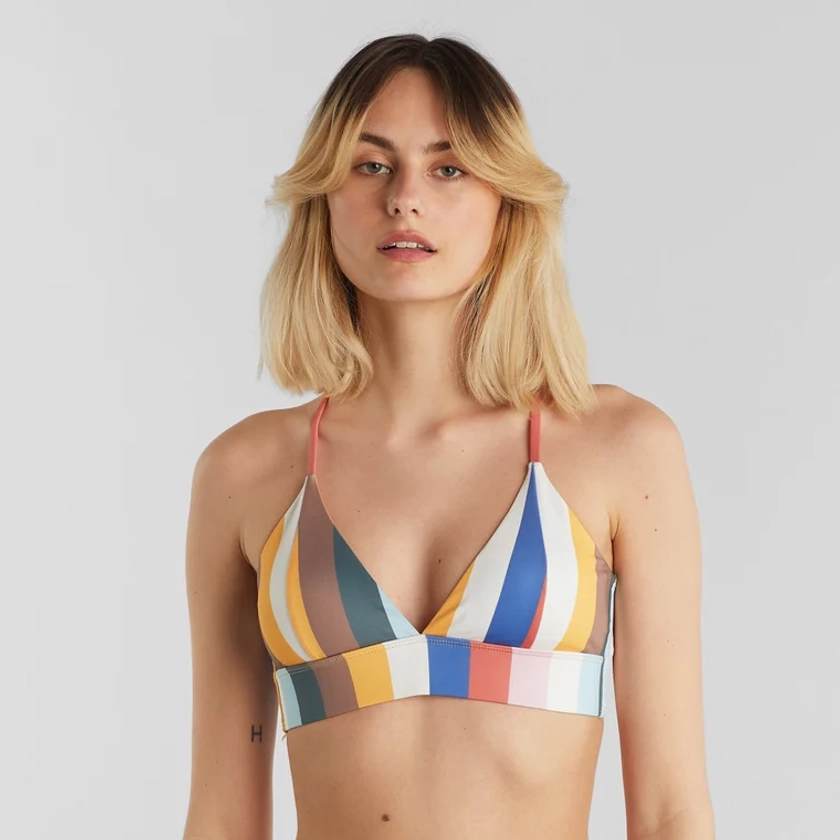 DEDICATED - Bikini Top Alva Stripes Multi Color