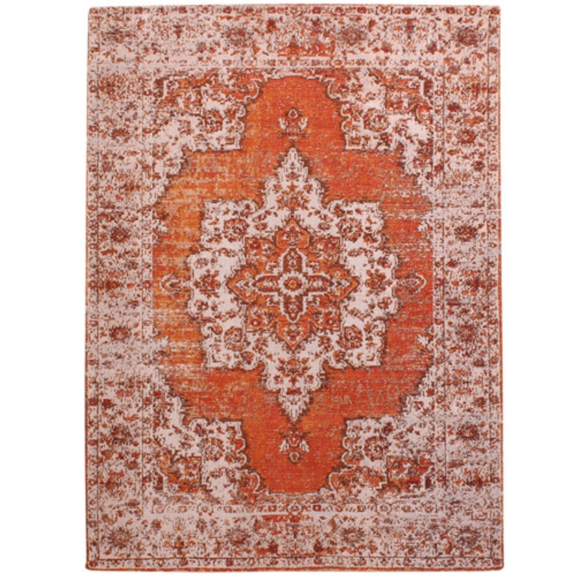 Temple & Webster Aria Vintage-Style Cotton-Blend Rug