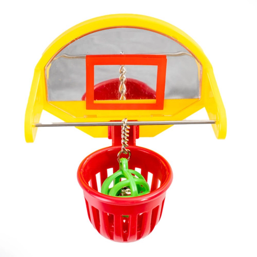 Parrot Essentials Birdie Basketball Activity Bird Toy