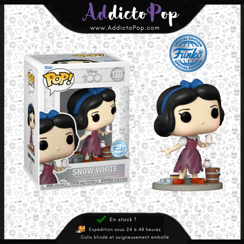 Funko Pop! Disney 100 [1333] - Snow White (Metallic) (Special Edition)