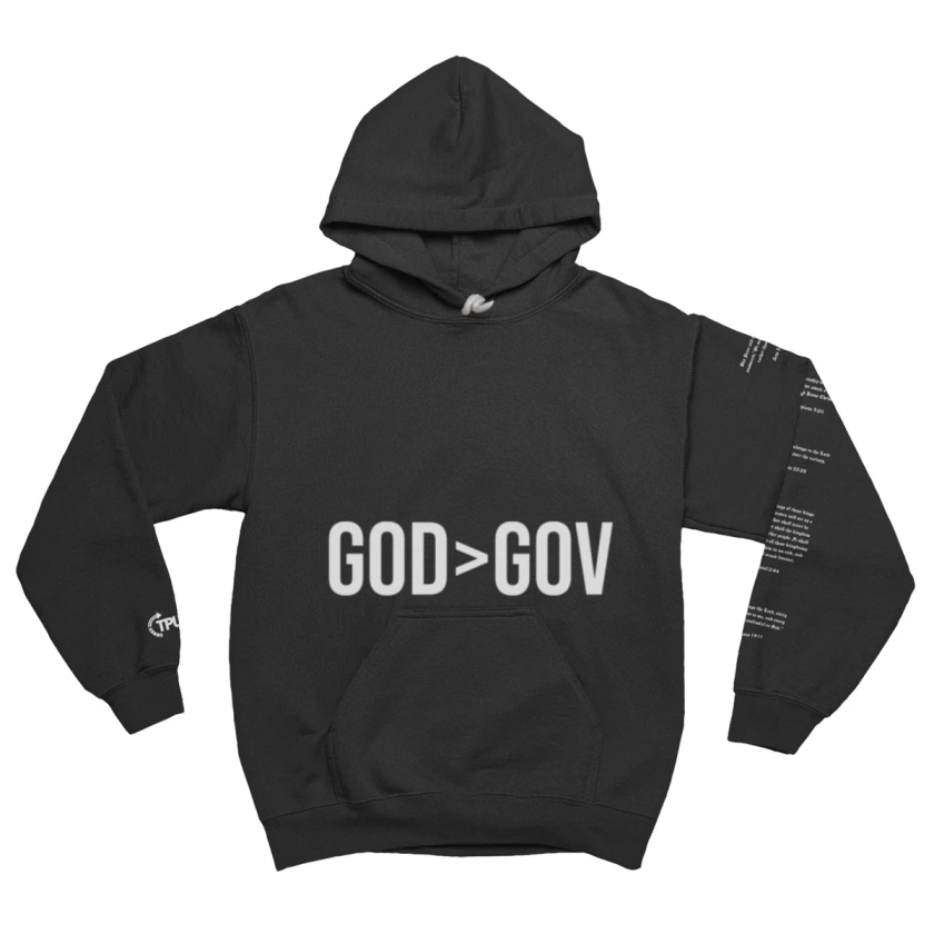 God > Gov Pullover Hoodie