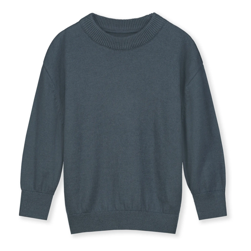 Gray Label - Pull Fin - Grey blue | Smallable