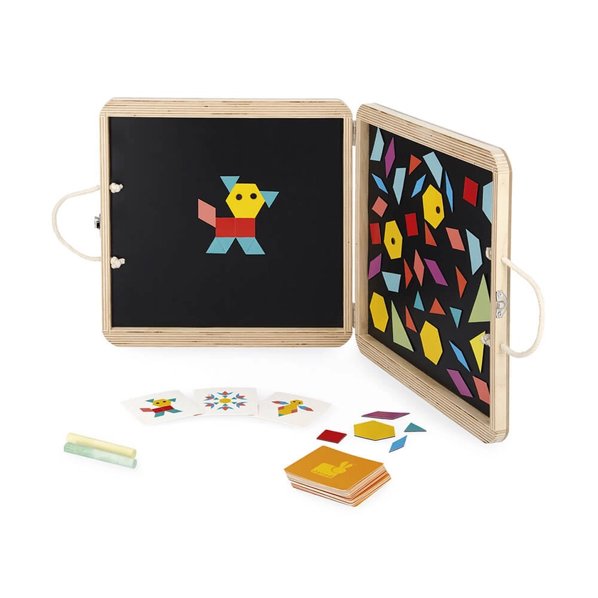 Puzzle magnétique enfant - Tangram enfant 4 ans JANOD