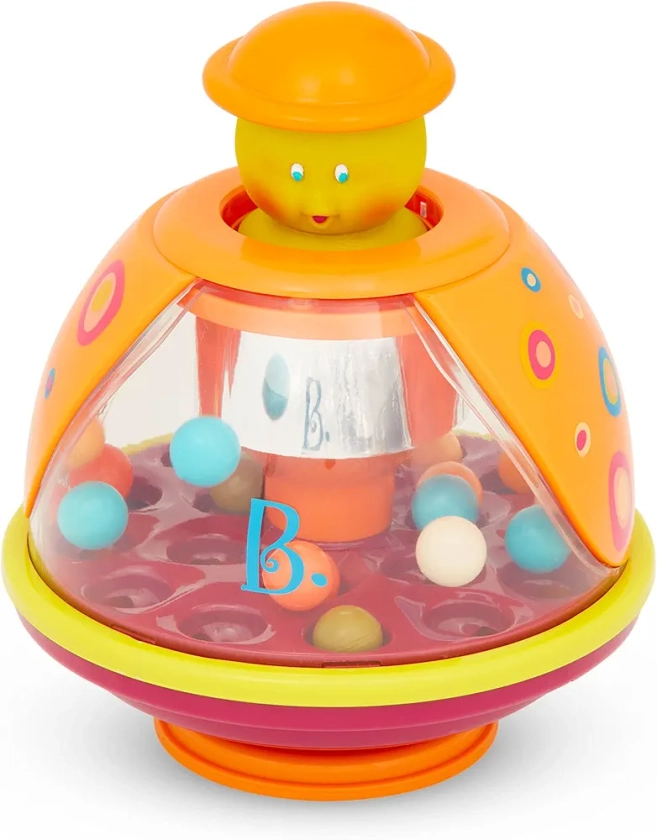 B. Toys Poppitoppy d’éveil avec billes – jouet de premier âge sensoriel et musical – pour enfants âgés de 1 an et plus, BX1119, Multicolore, 19 x 15 x 15 cm