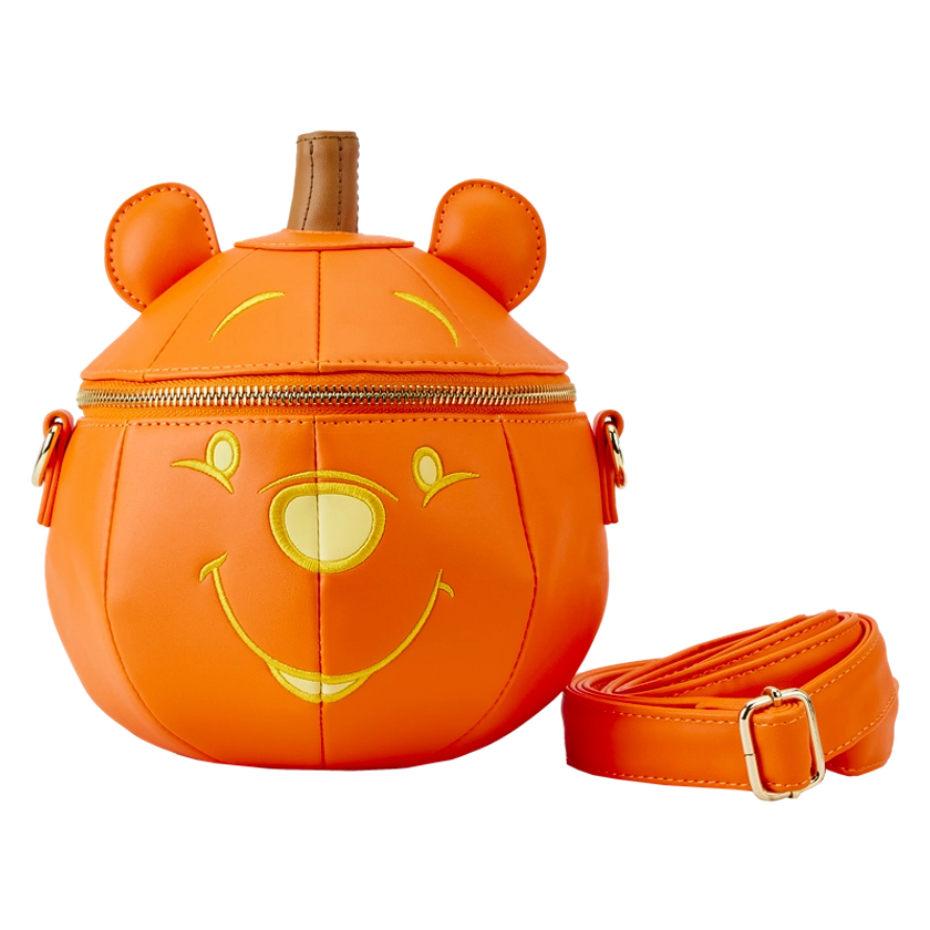 Winnie the Pooh Pumpkin Glow Crossbody Bag