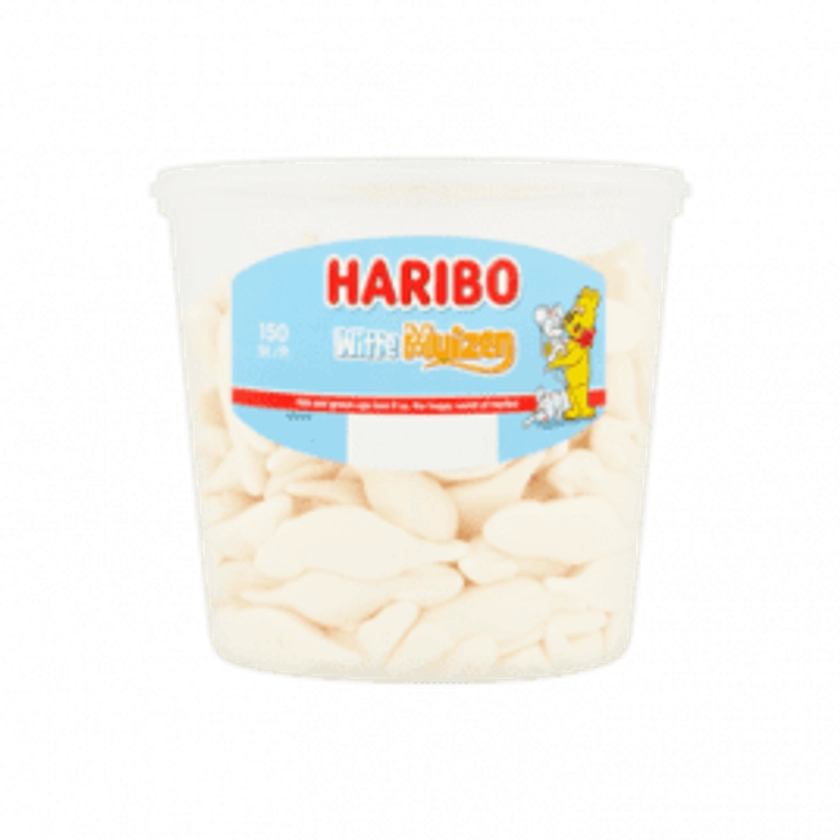Haribo White mice tub 