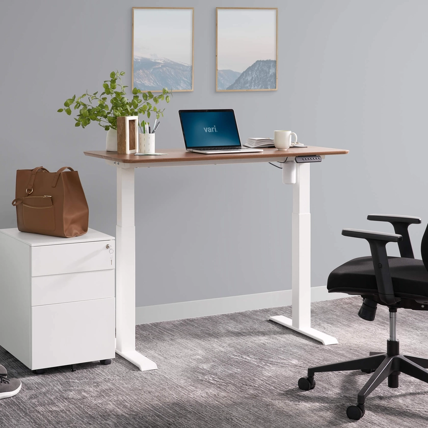 Essential Electric Standing Desk 48x24 | Height Adjustable Electric Desk | Vari®