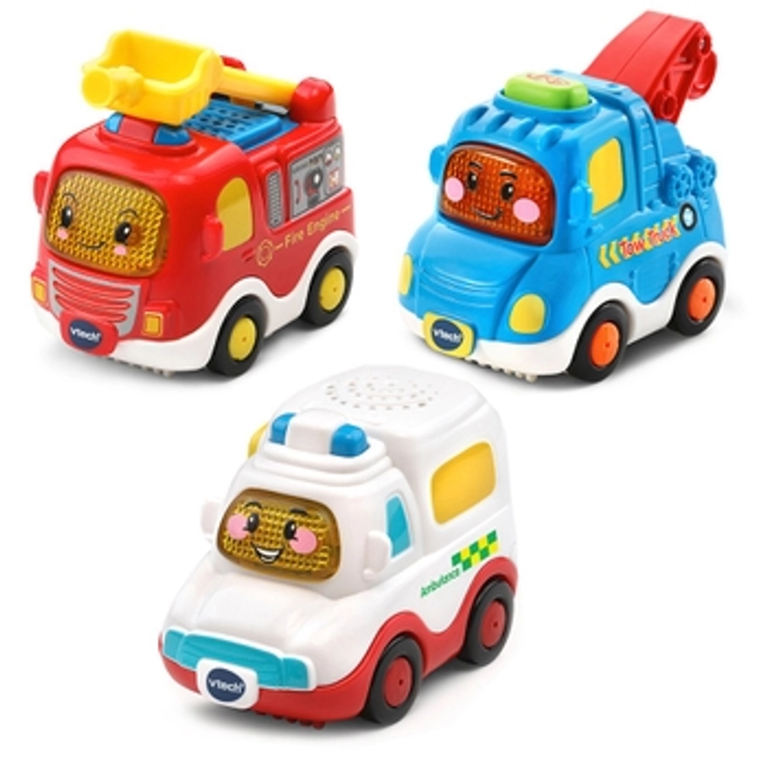 Vtech Toot-Toot Driver Vehicle 3-Pack | Smyths Toys UK