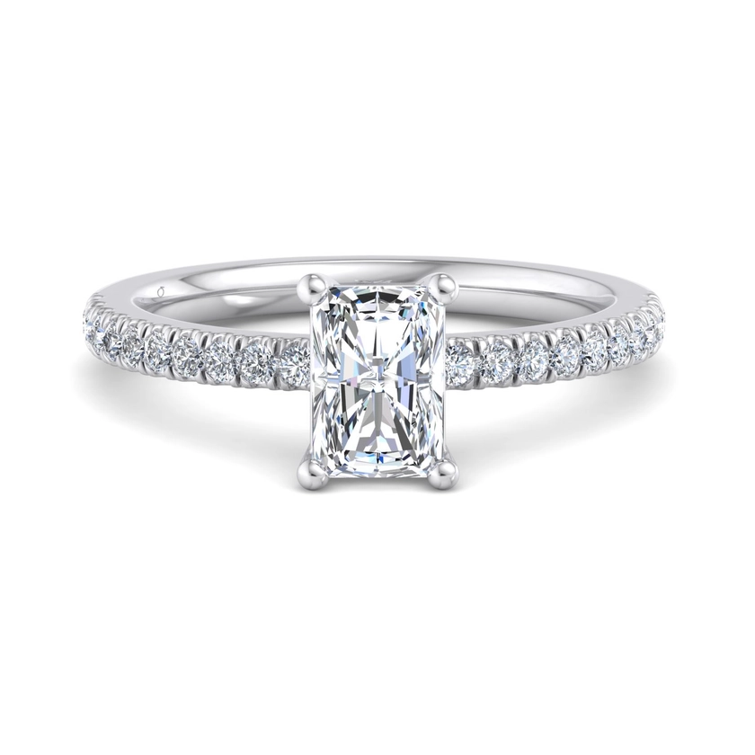 Kennedy Pave Engagement Ring | Rare Carat®