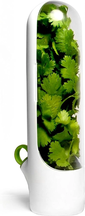 Amazon.com: Prepara Mini Herb Saver Mini, White/Green: Home & Kitchen