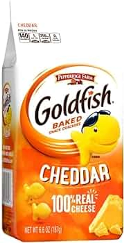 Pepperidge Farm Goldfish Baked Cheddar Snack Crackers - 187g
