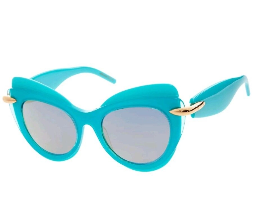 POMELLATO PM 0002S Cat Eye Mirrored sunglasses NEW