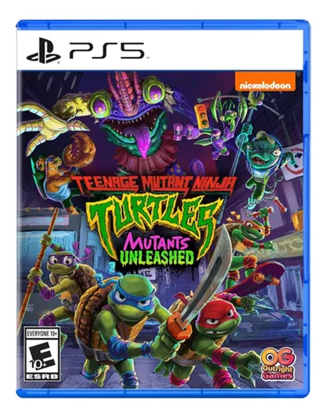 Jogo Tmnt Mutants Unleashed Ps5 Midia Fisica