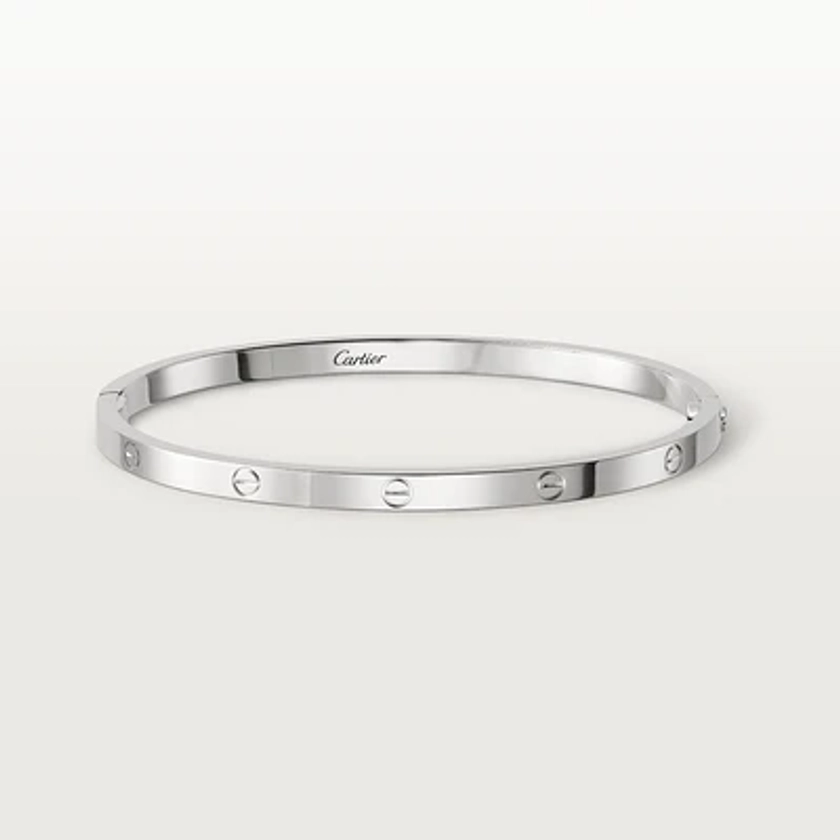 CRB6047417 - Bracelet LOVE, petit modèle - Or gris - Cartier