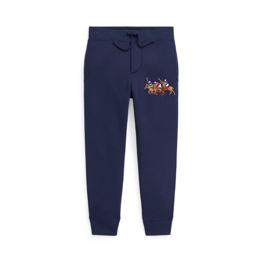 Triple-Pony Fleece Jogging Bottoms for Boys | Ralph Lauren® UK