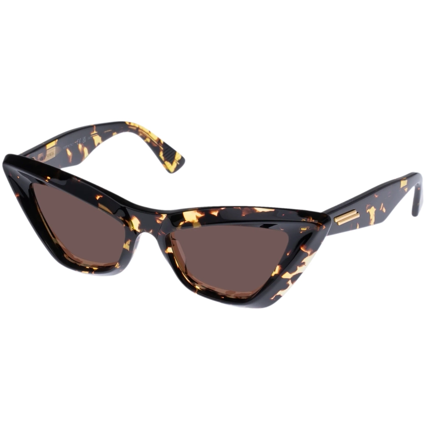 Bottega Veneta Women's Bv1101s Tort Cat-eye Sunglasses | Eyewear Index