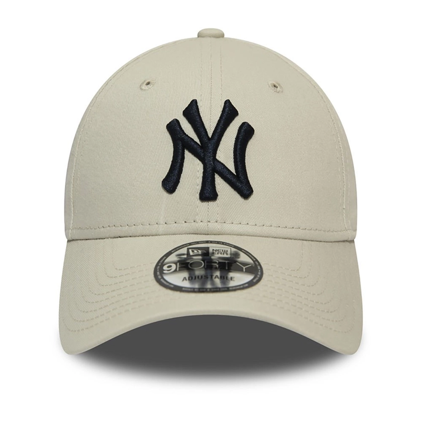 New era New York Yankees MLB 9Forty League Essential Cap Beige| Dressinn