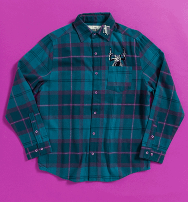 Disney The Haunted Mansion Chamber Flannel Shirt from Cakeworthy