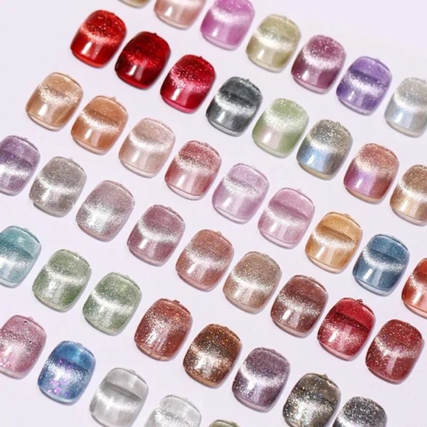 36 Colors of Cat Eye GEL Polish Collection *All colors are true to actual colors.*